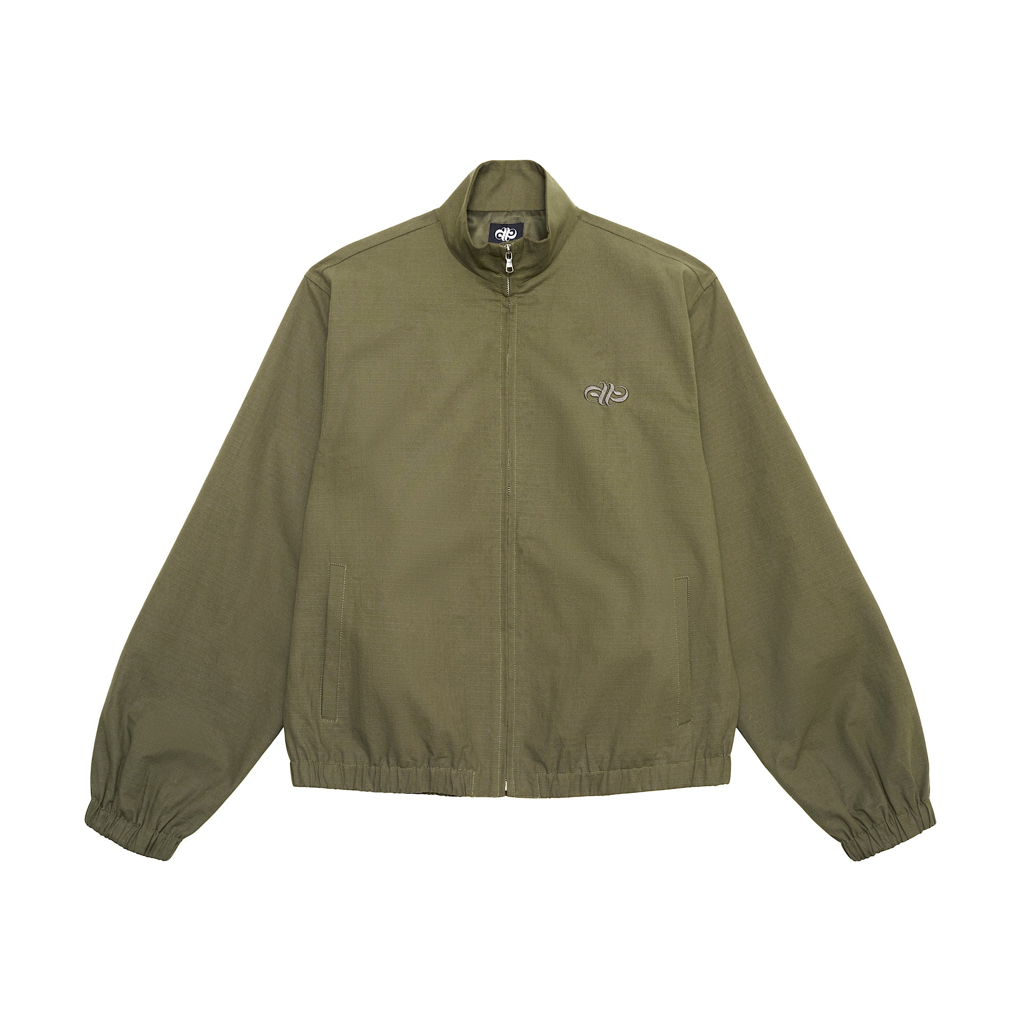 UTILITY ZIP JACKET - OLIVE